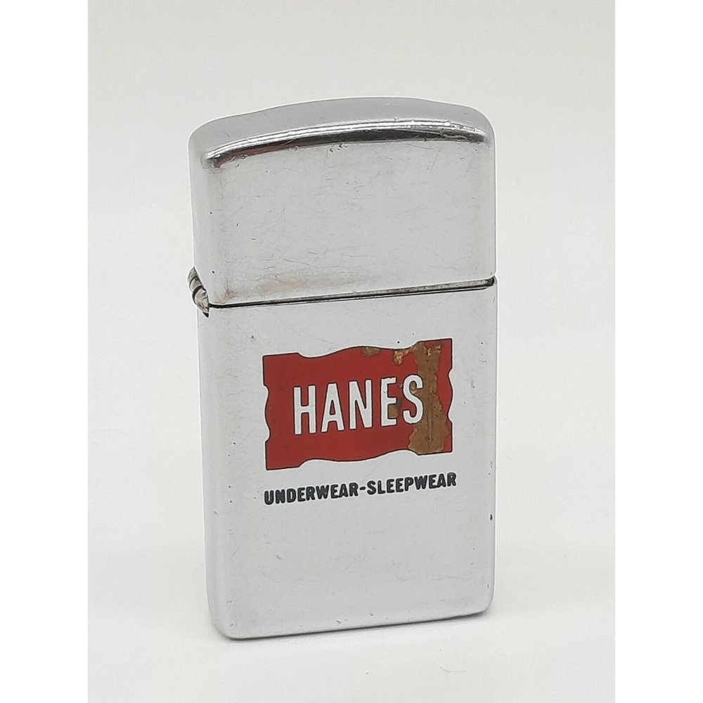1960 USA Hanes Underwear Sleepwear Haynes Vintage Zippo. Read